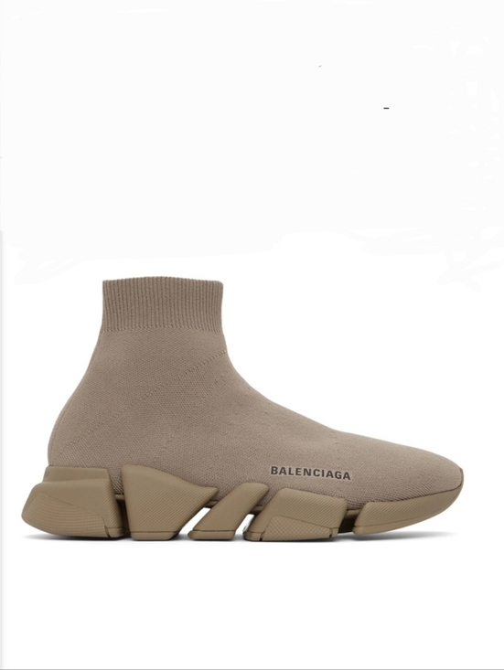 Balenciaga Other - BALENCIAGA Taupe Speed 2.0 Sneakers